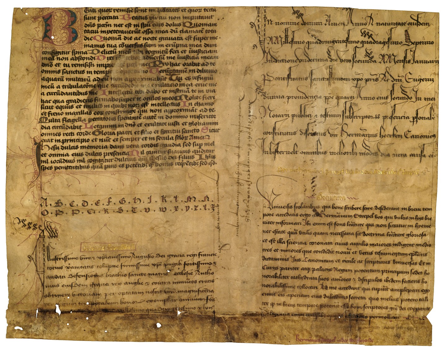 Medieval Times Script The Secrets of Medieval Fonts | medievalbooks