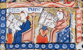 London, British Library, Add. MS 30024, fol. 1v (Mechanical arts)