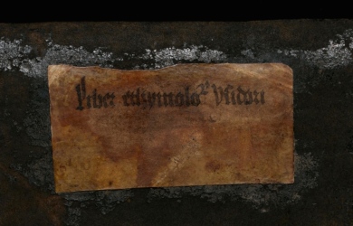 St Gall, Stiftsbibliothek, MS 237, paper label